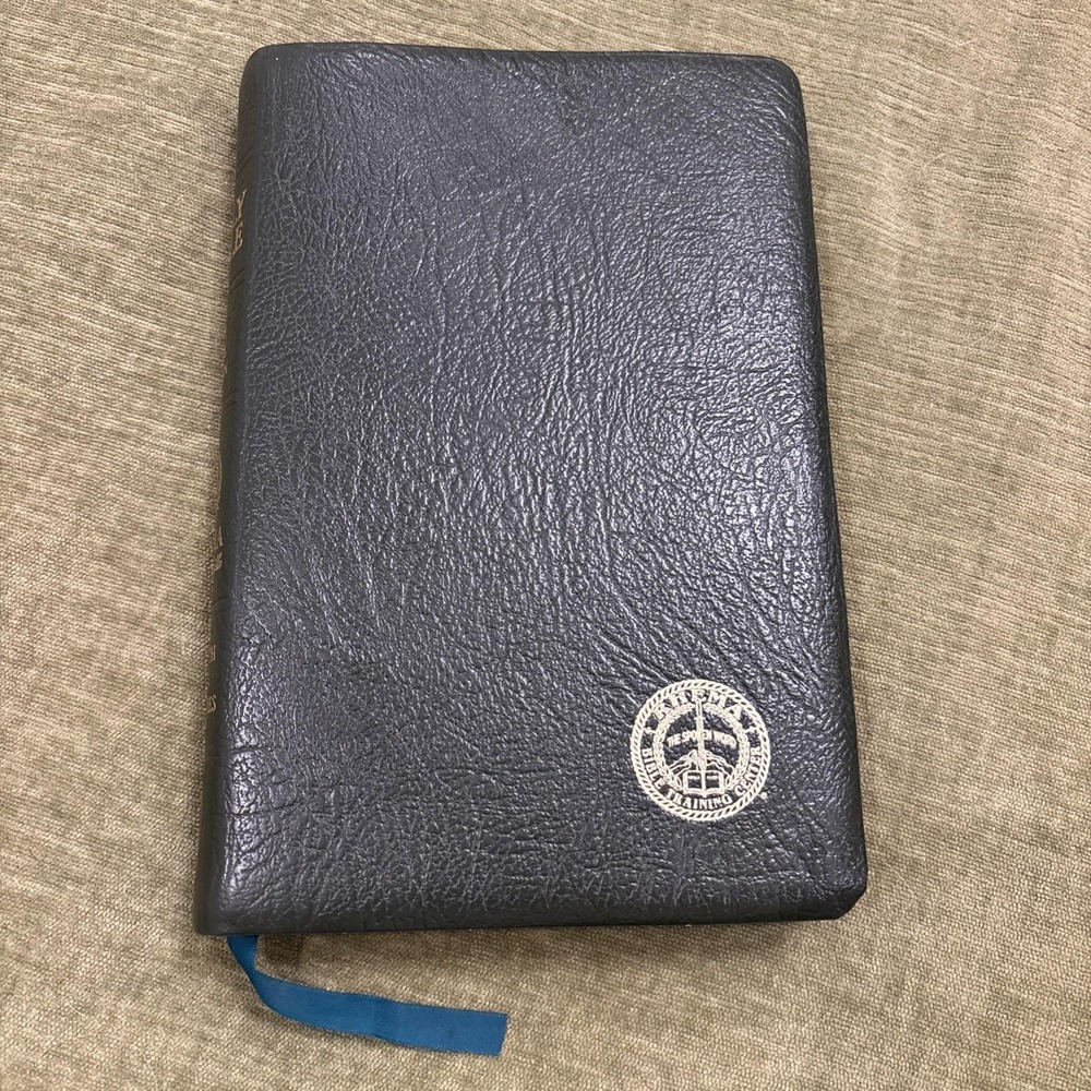 KJV Rhema Study Bible Kenneth Hagin Calfskin Leather King James Red Letter 1985